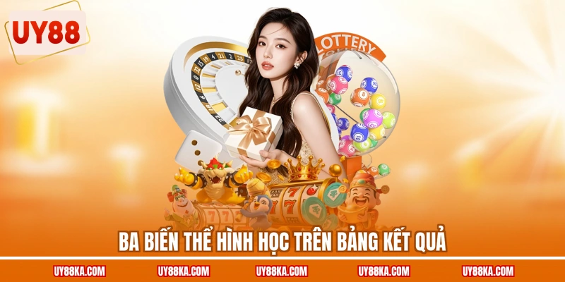 Soi Cầu Tam Giác UY88 – Ba Biến Thể Và Cách Ghép Lọc 2 Ba biến thể hình học trên bảng kết quả