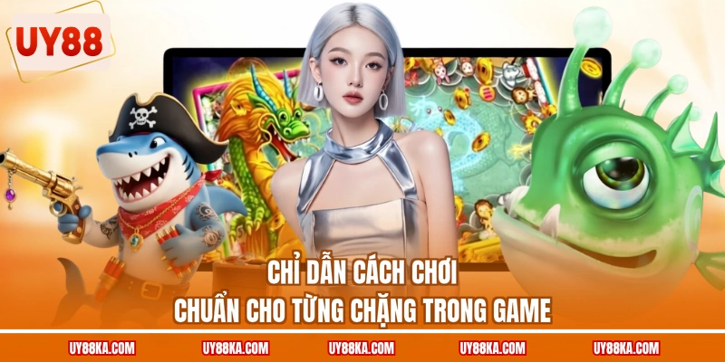 Bắn Cá Ngộ Không UY88 – Dùng Kỹ Năng Và Vượt Từng Chặng 3 Chỉ dẫn cách chơi chuẩn cho từng chặng trong game
